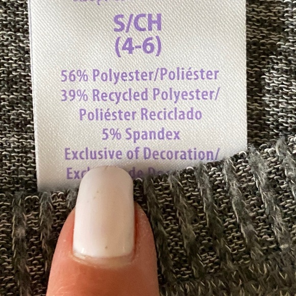 Gray Long Sleeve Loungewear Shirt. Size S. NWOT Gray - Picture 11 of 11